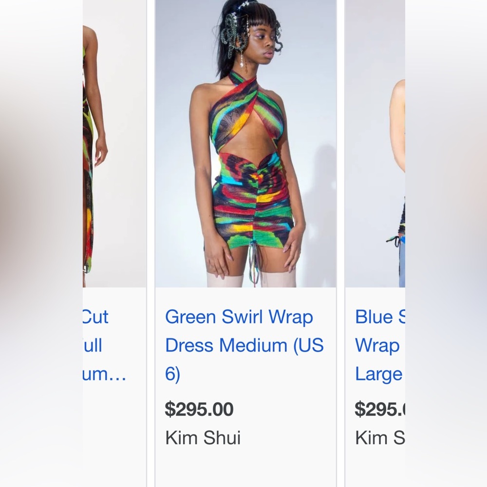 kim shui medium swirl dress